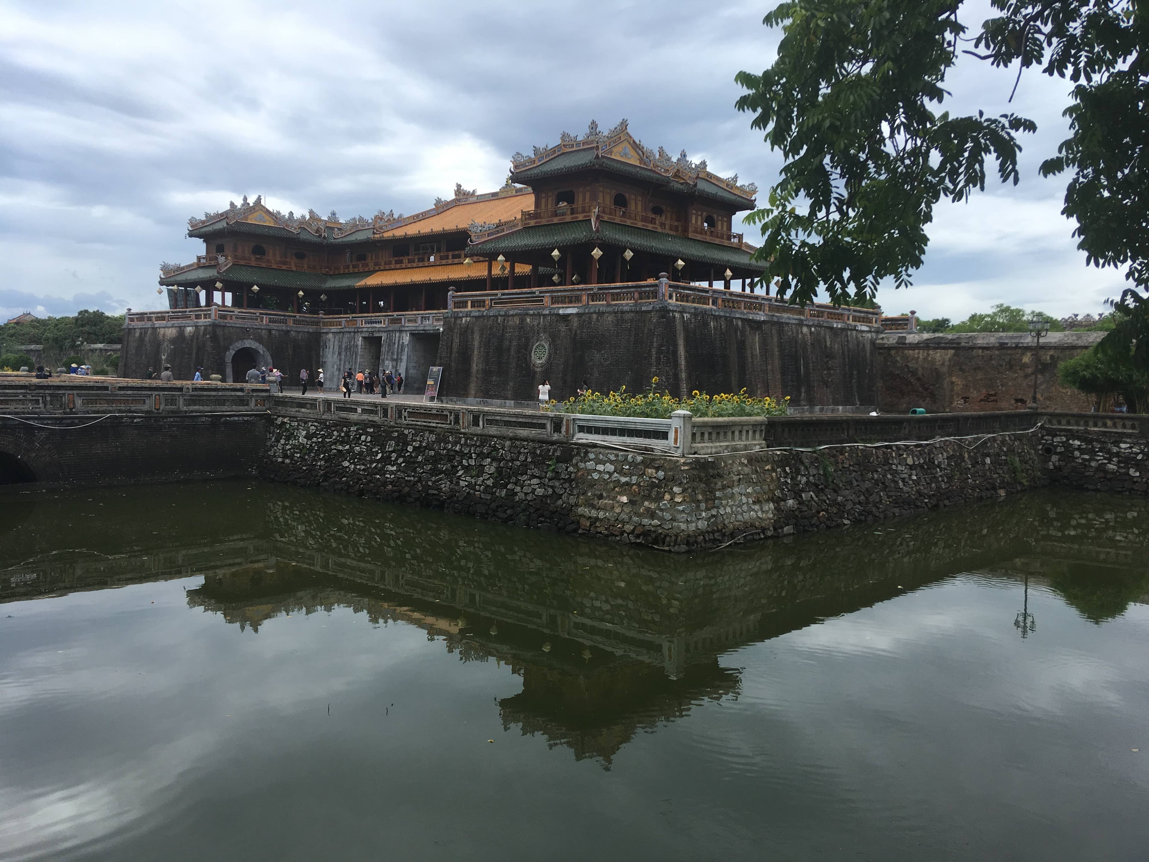 The Ngo Mon (Meridian) Gate, the main entrance to the Imperial Citadel in Hue