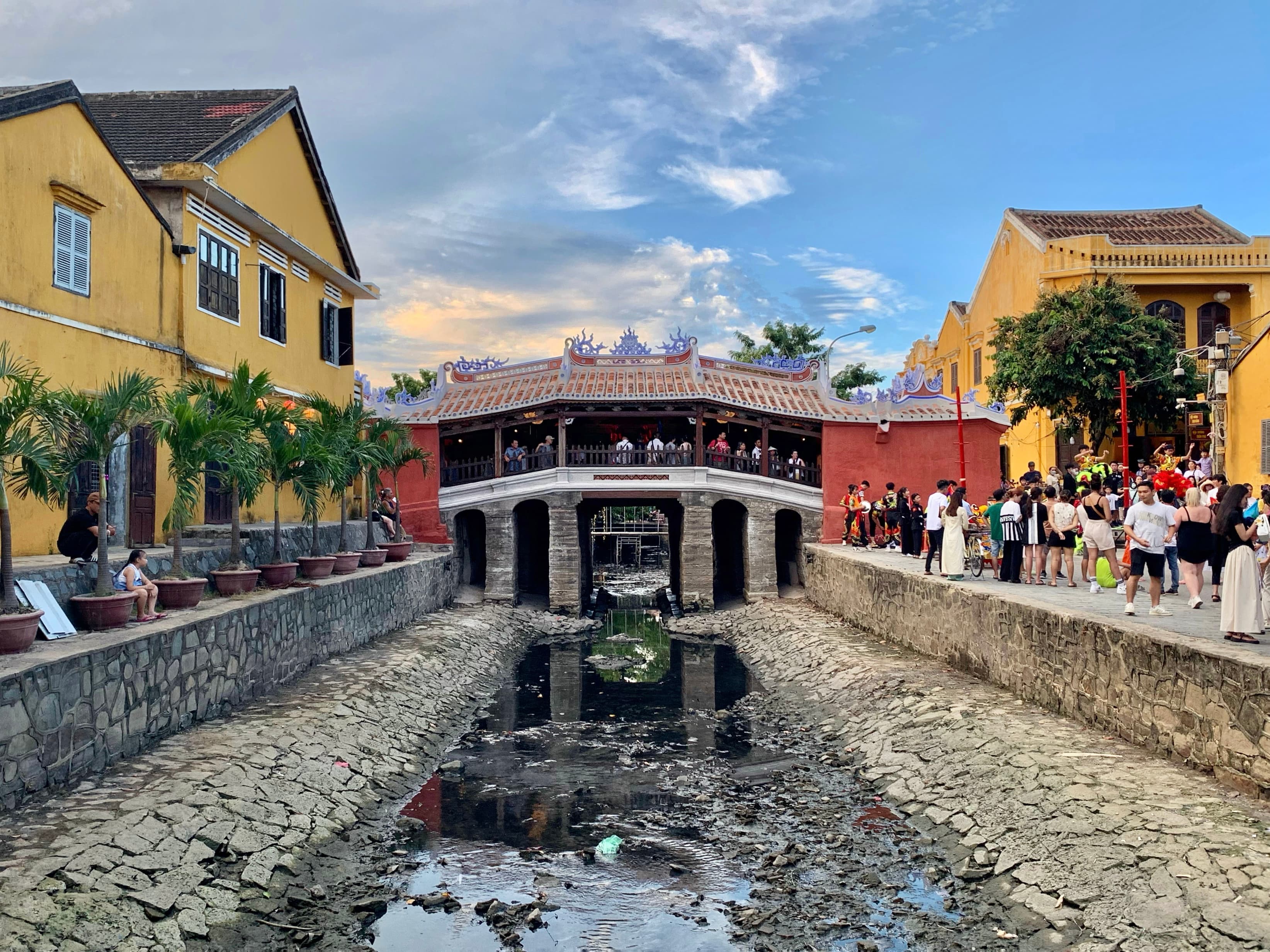 The Japanese Covered Bridge (Chua Cau) in Hoi An Old Town, after its 2024 renovation